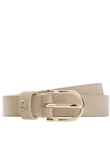 Produktbild 1 von HUGO BOSS BLACK Gürtel Scarlet mit Double-B-Monogramm in Beige.