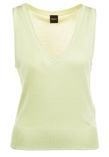 Jersey HUGO BOSS ORANGE Top Fomoa Grün (320)