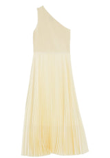 Produktbild 1 von HUGO BOSS BLACK Kleid Foki mit One-Shoulder-Design in Gelb.