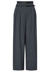Hosen LIU.JO Flare-Hose aus Flanell Grau (02069)