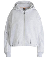 Sweat HUGO BOSS ORANGE Sweatjacke C_Elendy Grau (061)