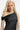 Produktbild 5 von HUGO Kleid Karinera mit Seitenschlitz in Schwarz.