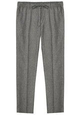 Hosen HUGO BOSS BLACK Hose Kane mit elastischem Bund Grau (030)