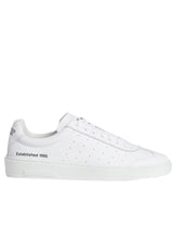 Schuhe DSQUARED2 Sneaker mit Heritage-Prints Weiß (1062)
