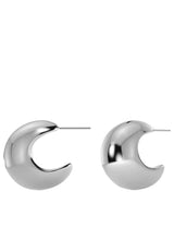 Produktbild 1 von EDBLAD Silberfarbene Creolen in markantem Look  in Silber.