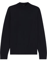 Produktbild 1 von HUGO BOSS BLACK Pullover Bjarno aus Merinowolle in Blau.
