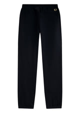 Hosen FRED PERRY Hose mit gestreiftem Sportband Schwarz (90A)