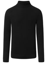 Produktbild 1 von Strellson Strickpullover Hamilton mit Rolkragen in Schwarz.