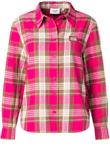 Produktbild 1 von JOOP! Jeans Bluse Browyn mit Karomuster in Pink.