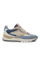 Schuhe VAN BOMMEL Sneaker mit markanter Sohle Blau (4)