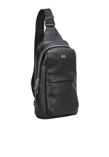 Produktbild 1 von HUGO BOSS BLACK Umhängetasche Ray mit Metall-Logo in Schwarz.