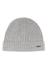 Mützen & Caps JOOP Mütze Francis mit dezenter Label-Plakette Grau (055) ONESIZE