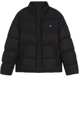 Produktbild 1 von HUGO Jacke Baltos mit Jacquard-Karomuster in Schwarz.