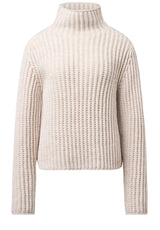 Produktbild 1 von DRYKORN Strickpullover Arwie mit Rollkragen in Beige.