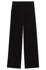 Hosen HUGO Hose Haseli aus Samt Schwarz (001)