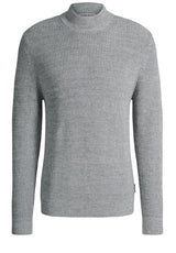Produktbild 1 von JOOP! Jeans Strickpullover Orlissor mit Stehkragen  in Grau.