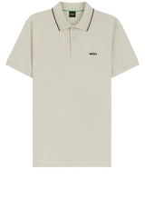 Jersey HUGO BOSS GREEN Poloshirt Birdie Paule Beige (272)