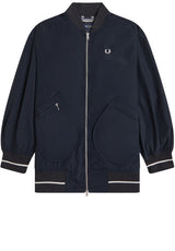 Jacken & Mäntel FRED PERRY Bomberjacke mit Tipplines Blau (608)