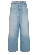 Jeans MOS MOSH Jeans mit weitem Bein Blau (406)