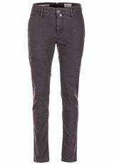 Produktbild 1 von JACOB COHËN Chino mit seitlichen Eingrifftaschen in Braun.