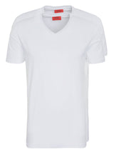 Bodywear HUGO T-Shirt V-Doppelpack Weiß (100)