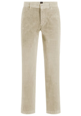 Hosen HUGO BOSS ORANGE Chino-Hose aus Baumwoll-Cord Beige (271)