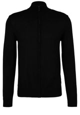 Produktbild 1 von JOOP Strickjacke Davis aus Schurwolle in Schwarz.