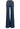 Produktbild 2 von TRUE RELIGION Jeans mit ausgestelltem Bein in Blau.