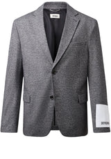 Produktbild 1 von DRYKORN Sakko Yames in Melange-Optik in Grau.