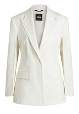 Blazer HUGO BOSS BLACK Blazer Joanah Off-White (118)