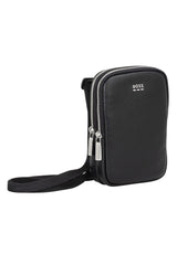 Produktbild 1 von HUGO BOSS BLACK Kleine Umhängetasche Ray für Smartphones in Schwarz.