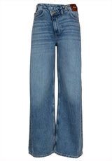 Jeans LIU.JO Jeans mit asymmetrischem Bund Blau (79108)