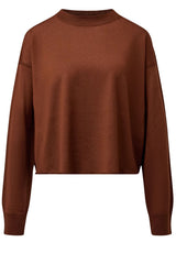 Pullover & Strickjacken DRYKORN Strickpullover Malese aus Schurwolle Braun (1217)
