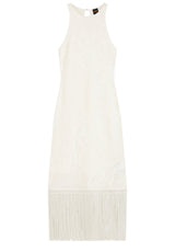 Kleider HUGO BOSS ORANGE Kleid C_Farseille Off-White (118)