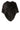 Produktbild 3 von OAKWOOD Fellponcho mit Streifendesign in Schwarz.