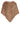 Produktbild 1 von OAKWOOD Fellponcho mit Streifendesign in Beige.