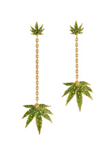 Schmuck DSQUARED2 Ohrringe in asymmetrischem Design Grün (M2915) ONESIZE