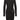 Kleider DSQUARED2 Kleid mit D2-Brosche Schwarz (900)