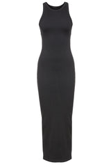Kleider TRUE RELIGION Kleid aus Rib-Jersey Schwarz (4203)