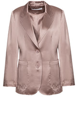 Blazer HERZENSANGELEGENHEIT Blazer aus Satin Rosa (214)