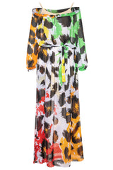 Kleider HERZENSANGELEGENHEIT Kleid mit Print Mehrfarbig (232005)