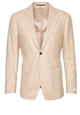 Sakkos TIGER OF SWEDEN Sakko mit feinem Karo-Muster Beige (107)