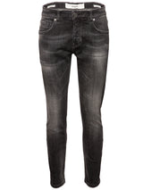 Jeans Goldgarn Jeans in schmaler Passform Grau (1110)