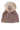 Mützen & Caps NORTON Mütze mit Fellbommel Beige (65) ONESIZE
