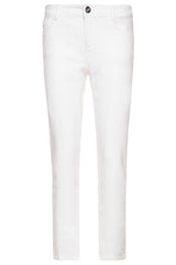 Jeans Goldgarn Jeans in schmaler Passform Weiß (1001)