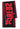 Schals & Tücher DSQUARED2 Wollschal Horror Rot (M002) ONESIZE