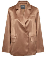 Blazer MOS MOSH Blazer mit Pattentaschen Braun (820)