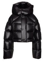 Jacken & Mäntel DSQUARED2 Daunenjacke mit Logo-Steppung hinten Schwarz (900)