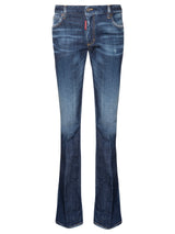 Jeans DSQUARED2 Jeans mit ausgestelltem Bein Blau (470)