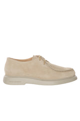 Schuhe ROYAL REPUBLIQ Halbschuhe mit abgesteppten Kanten Beige (14)